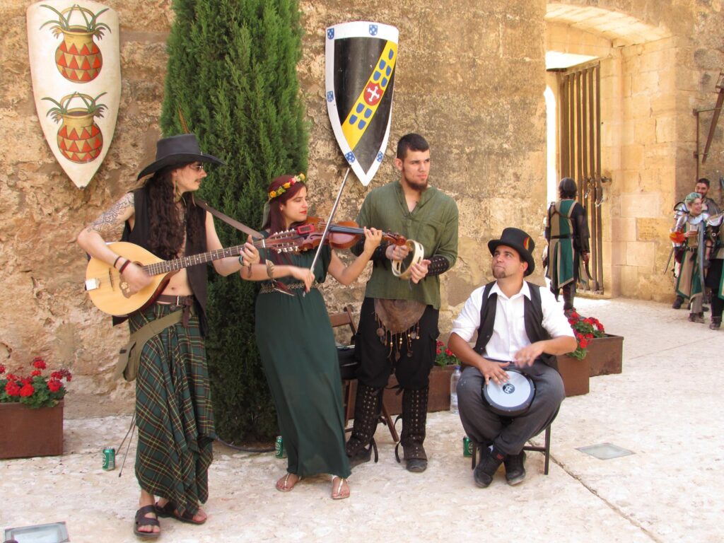 Músicos - boda celta