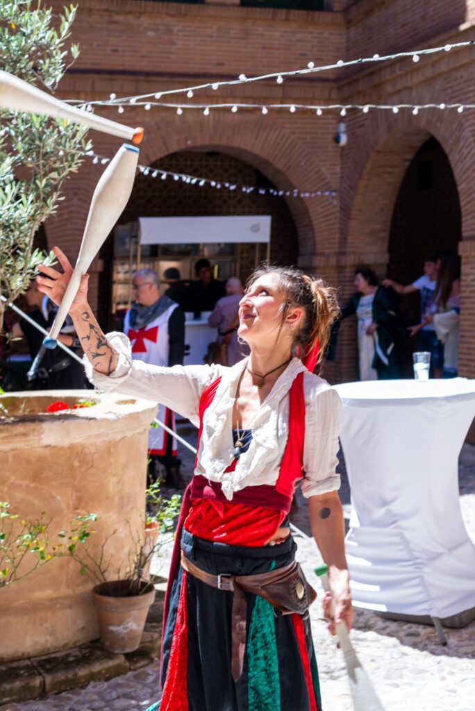 Malabarista - boda celta